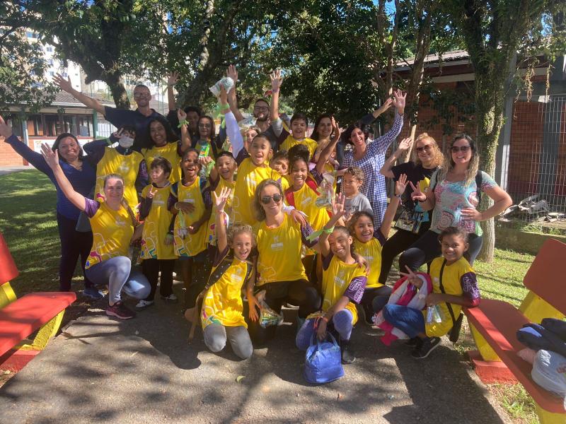Estudantes da rede municipal de Florianópolis se reúnem no 2º Festival Paralímpico 2023