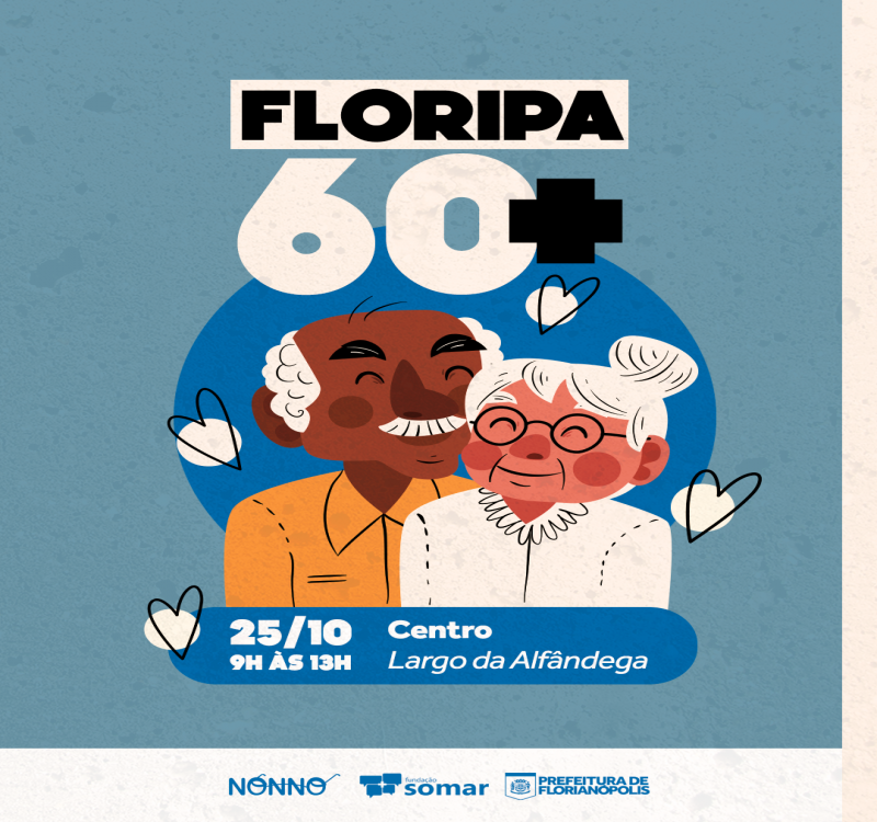 Floripa 60+: PMF promove evento para celebração do mês do idoso 