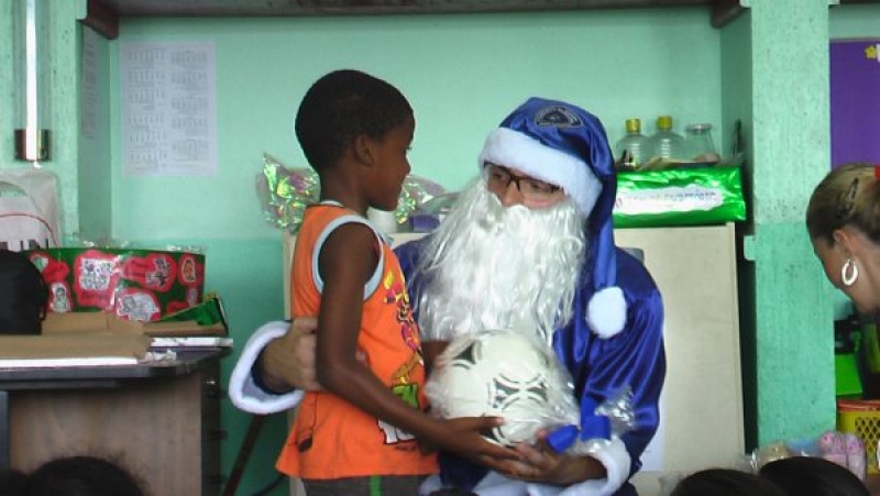 Entrega de presentes começou