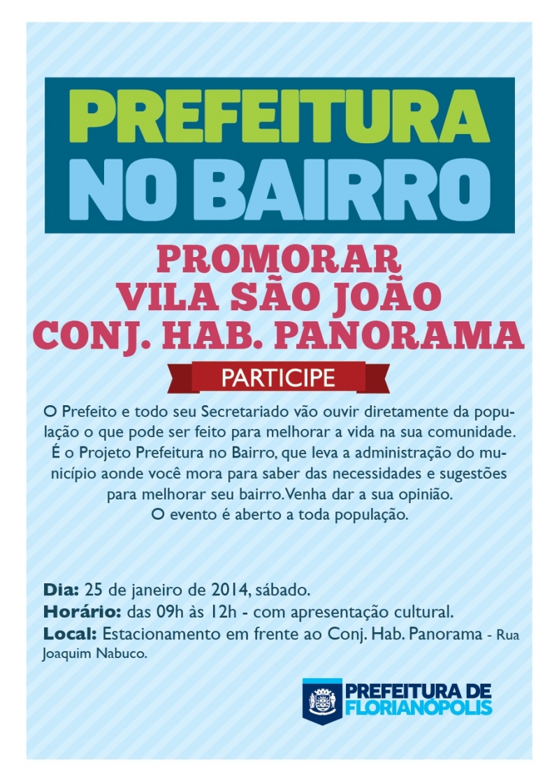 Prefeitura no Bairro reinicia atividades