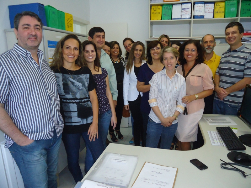 SMS da capital recebe visita  dos técnicos da Saúde de Blumenau