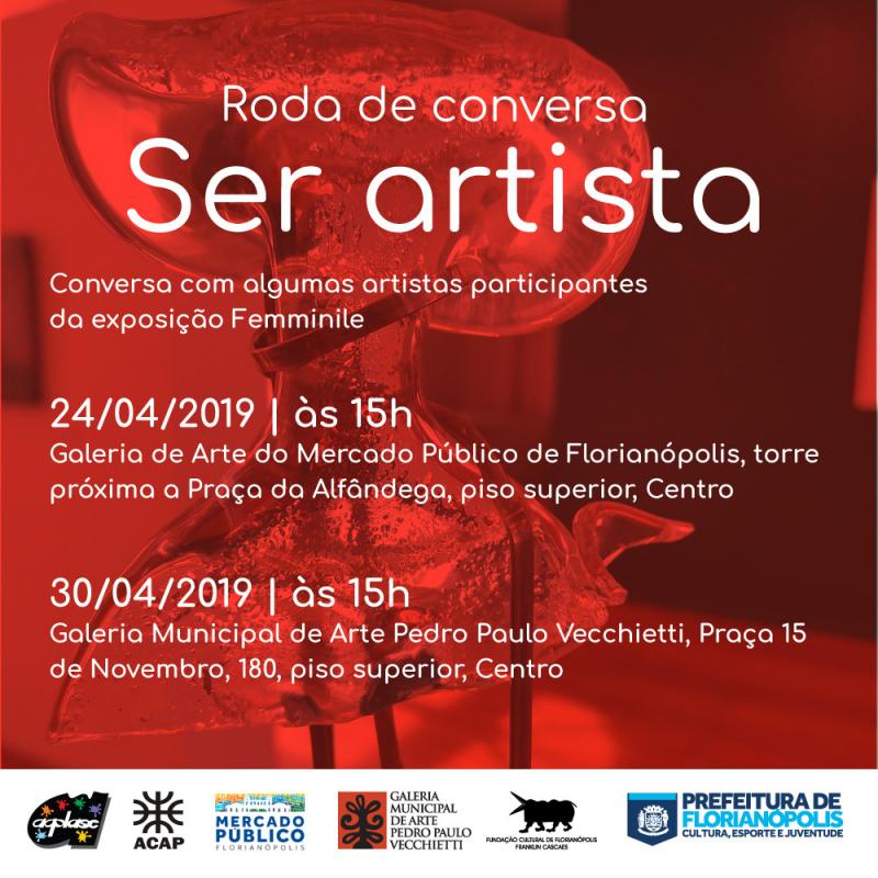 Roda de conversa com artista plástica é realizada nas galerias de arte da capital 