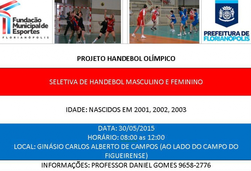 FME seleciona atletas para handebol