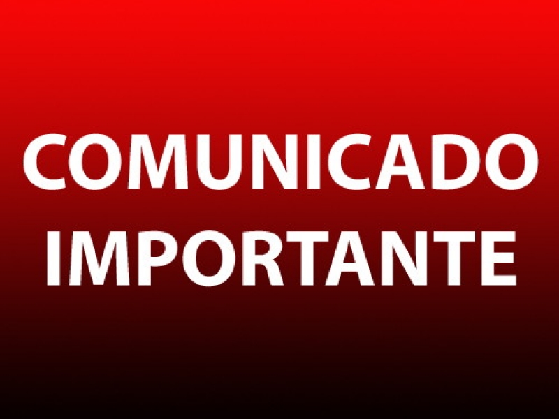 Comunicado sobre a greve dos servidores