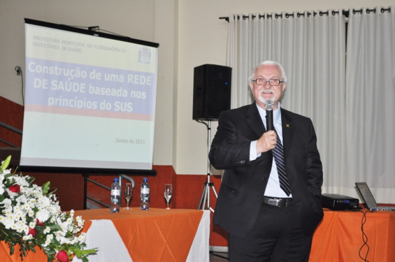 Secretário fala sobre o SUS na Conferencia de Saúde de Gaspar
