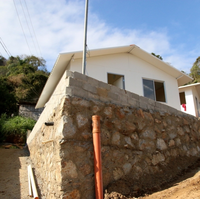 Projeto prevê a construção de 50 casas de alvenaria