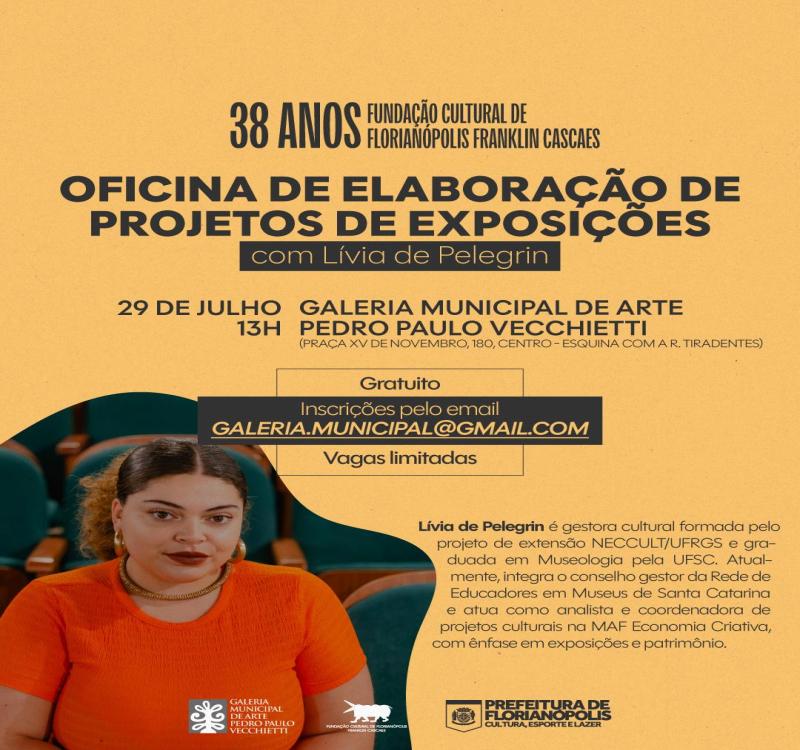 Oficina Comemorar 38 anos da Fundação Franklin Cascaes
