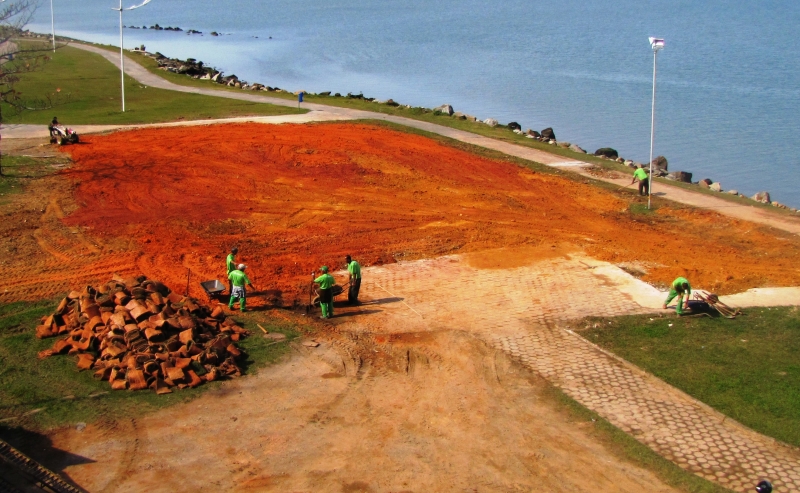 Recuperação da Baía Norte em ritmo acelerado
