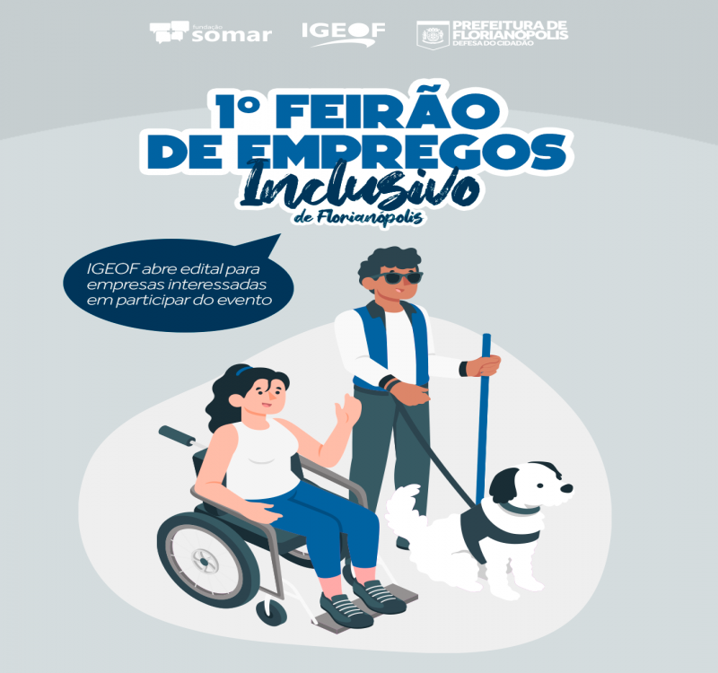 PMF lança edital para empresas interessadas em participar de Feirão de Empregos para pessoas com deficiência