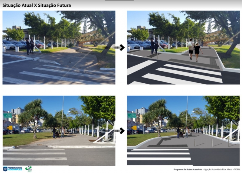 Prefeitura inicia obras do Projeto Rotas Acessíveis na segunda-feira