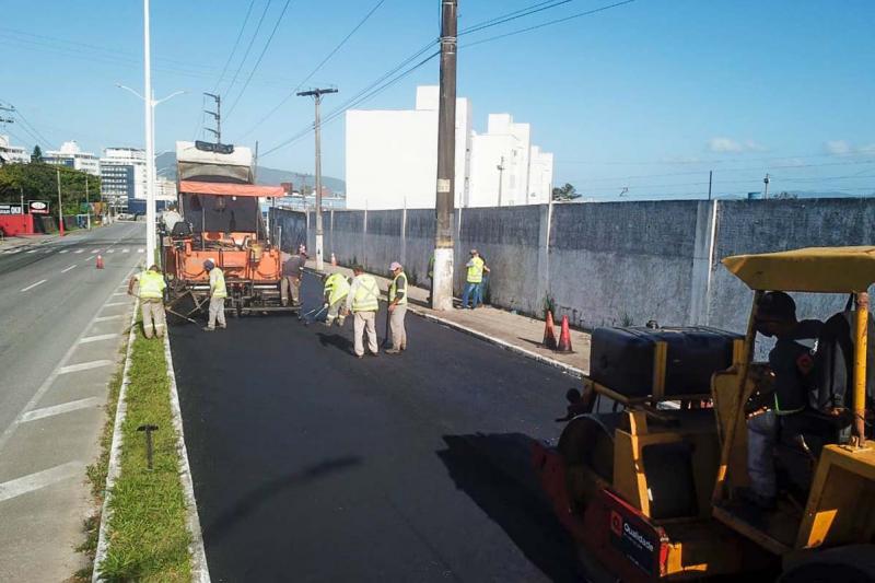 Obras de revitalização da Ivo Silveira entram em nova fase