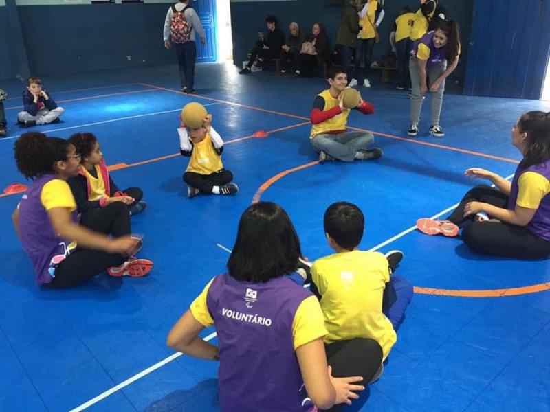 Escolas municipais de Florianópolis participam de Festival Paralímpico