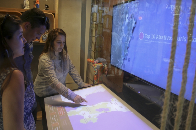 Atendimento ao turista utiliza a interatividade