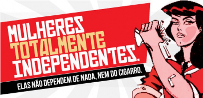 Participe do Dia da Mulher Totalmente Independente do cigarro 