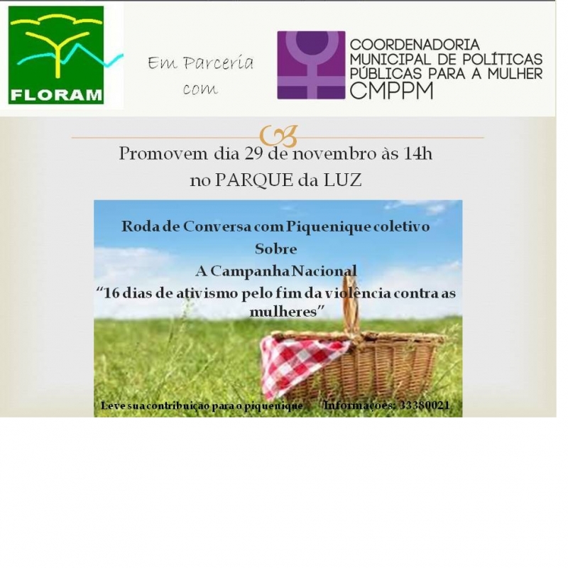 Campanha pelo fim da violência contra mulheres