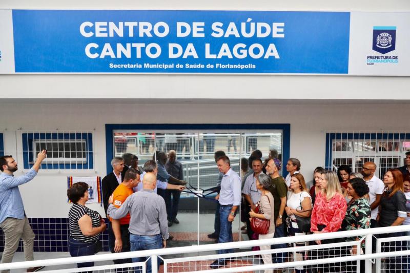 Nova unidade de saúde é entregue à comunidade do Canto da Lagoa