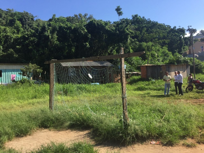 Morro do Horácio ganhará quadra de futebol