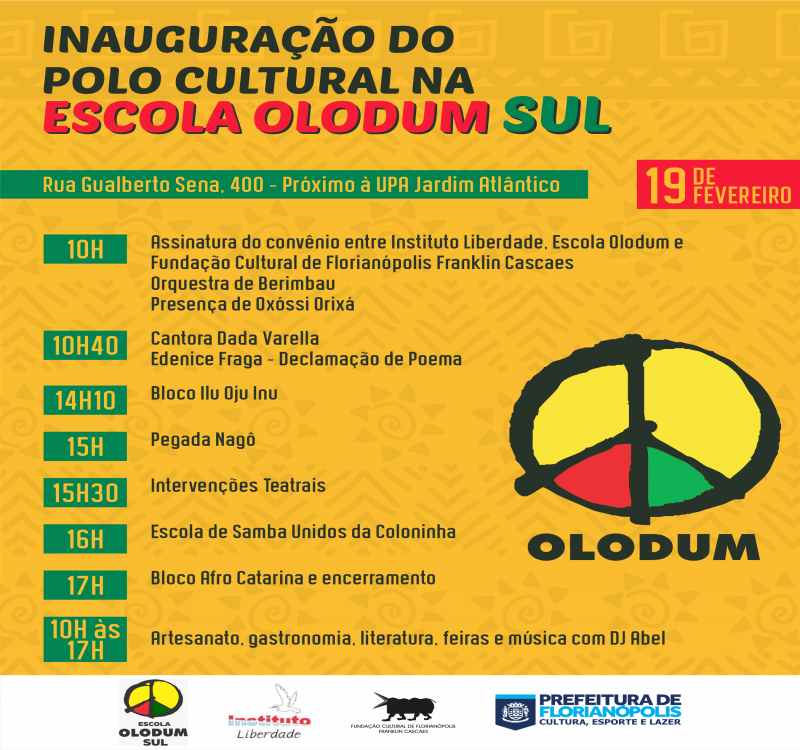 Abertura do Polo Cultural na Escola Olodum Sul