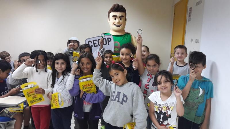Escolas municipais do Norte da Ilha recebem projeto Observador Mirim