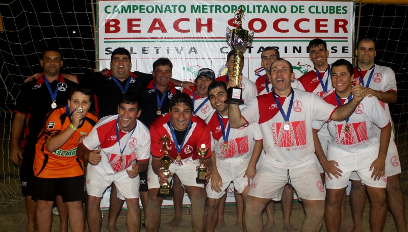 SERBL conquista o 1º Campeonato Metropolitano de Beach Soccer