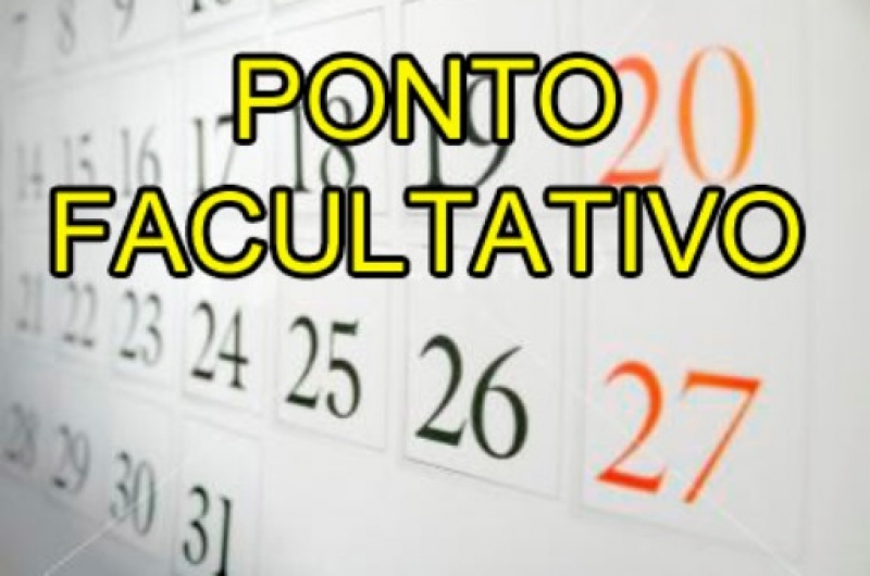 Prefeitura terá ponto facultativo na sexta