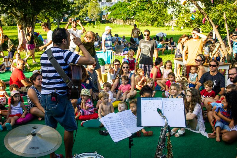 “Hoje é Dia de Jazz Bebê!” leva música e atrações ao Parque da Luz