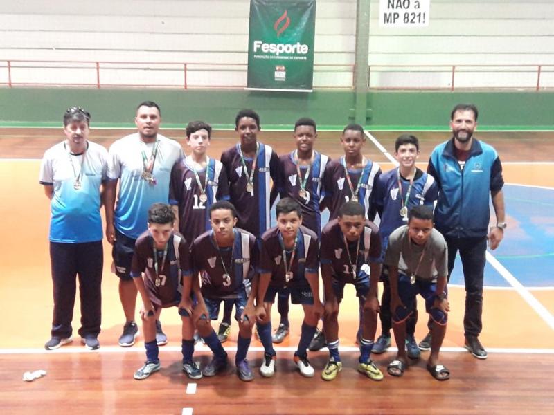 Futsal de Floripa é campeão da etapa microrregional dos Jogos Escolares