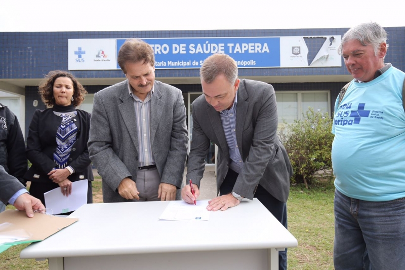 Saúde: reforma na Tapera e retomada de obras do Campeche