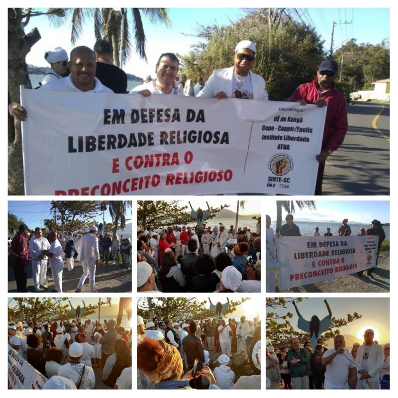 ATO CONTRA A INTOLERÂNCIA RELIGIOSA