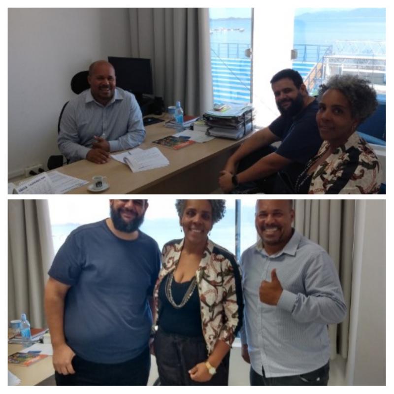 Reunião visando à reativação do comitê de saúde da população negra