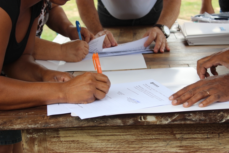 Panaia mais próxima da  regularização fundiária