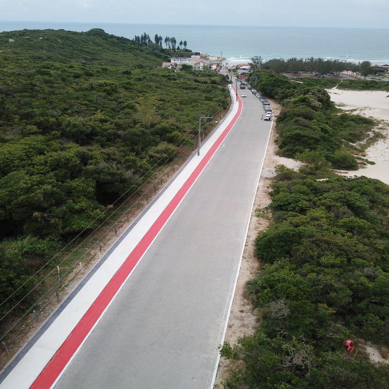 Grande revitalização viária no Leste da Ilha contempla 4,5 km de vias 