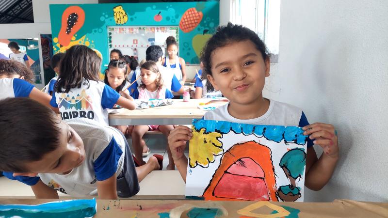 Colônia de Férias movimenta as 12 sedes do Programa Bairro Educador