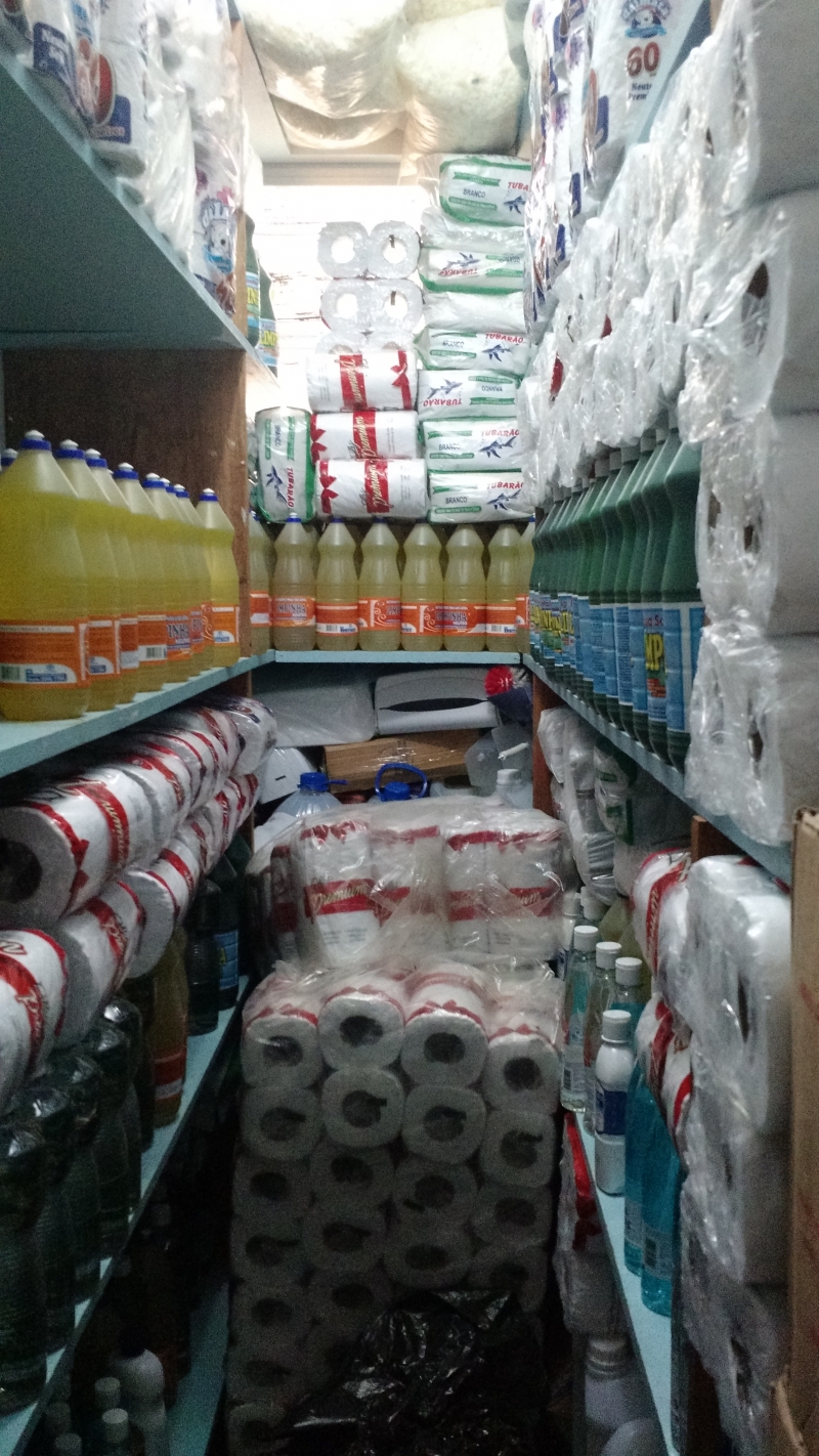 Entrega de produtos de limpeza e higiene termina nesta sexta