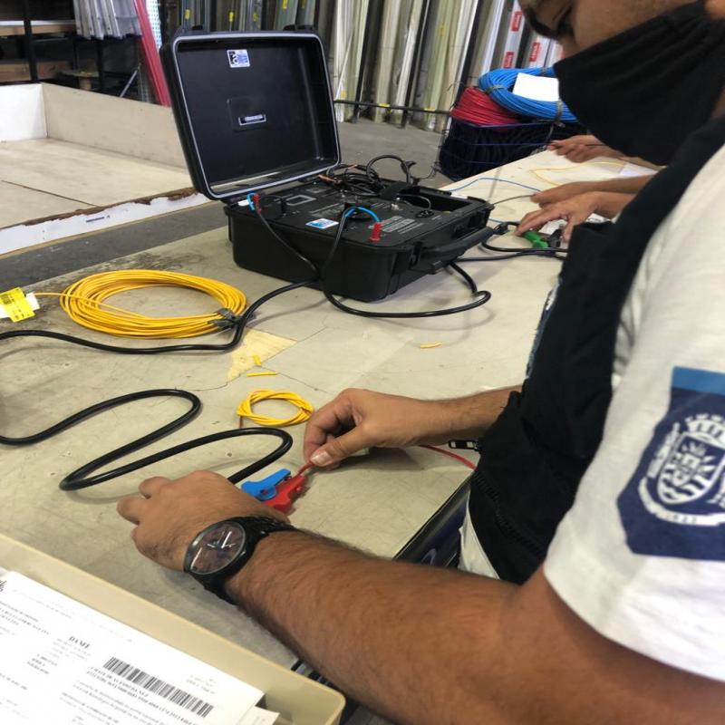 Procon suspende venda de mais de 780 kg de fios elétricos irregulares
