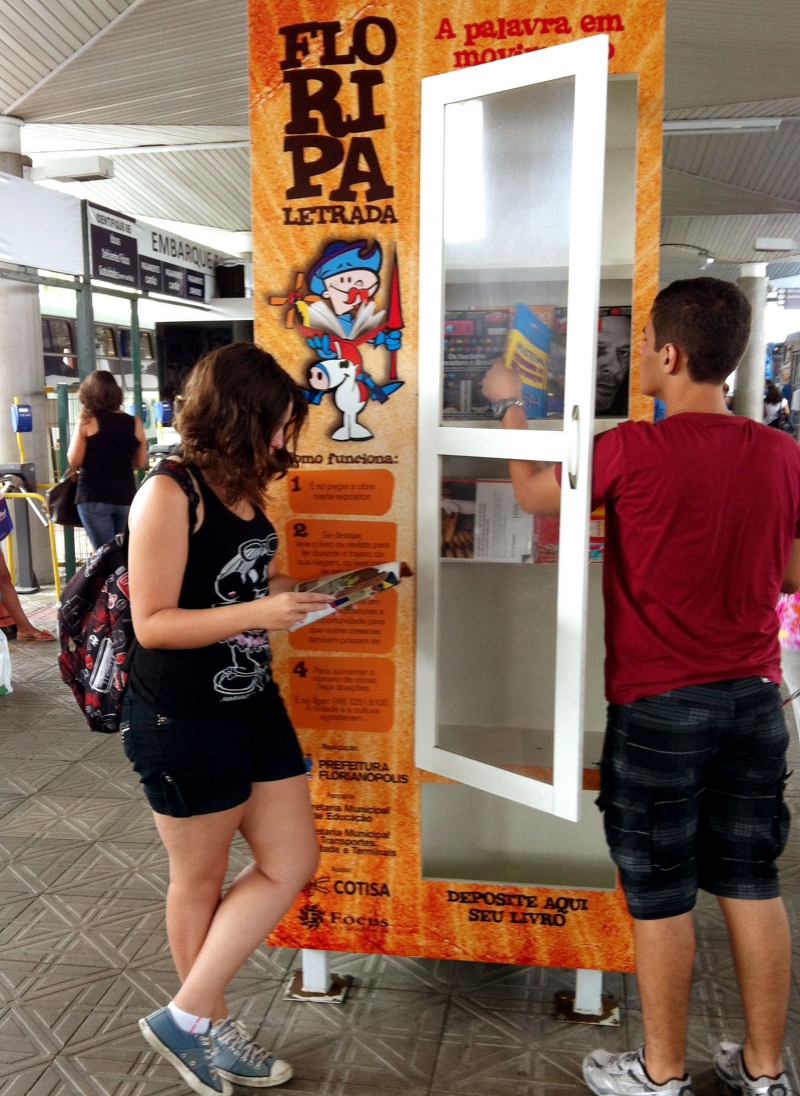  Floripa Letrada amplia distribuição de livros