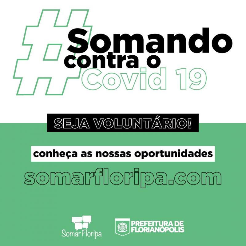 Somar Floripa inicia campanha de voluntariado na área da saúde e assistência social