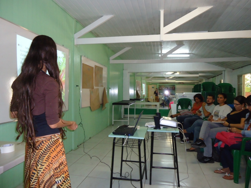 Quarta aula do Curso de Capacitação em Educação Ambiental realizada nesta segunda-feira