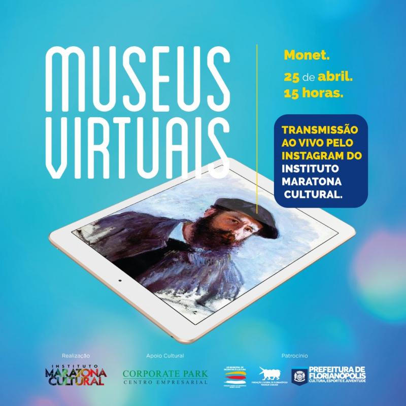 Projeto Museus Virtuais terá sessão transmitida online neste sábado (25)