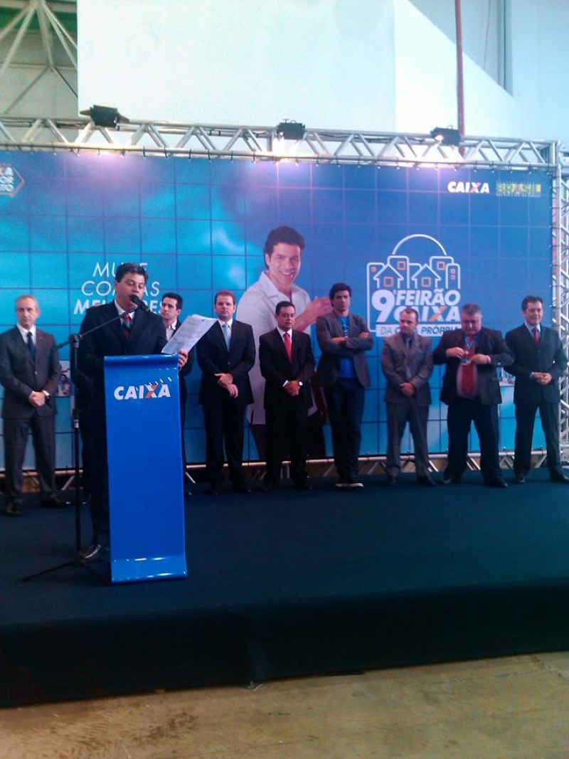 Secretário participa do 9º Feirão da Caixa
