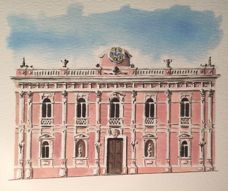 Aquarelas das belezas de Florianópolis serão transformadas em livro