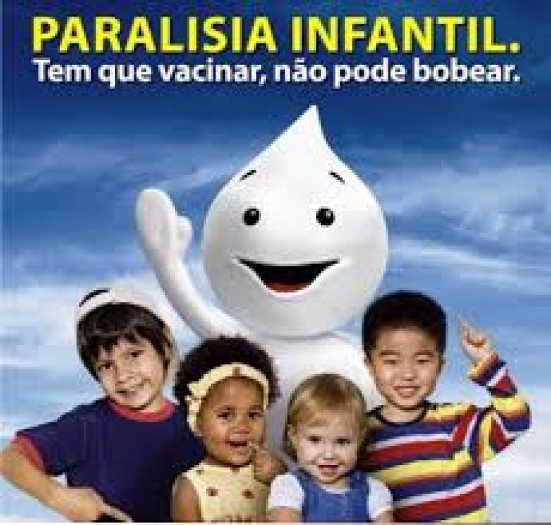 Vacinação da Poliomielite é prorrogada até o dia 28