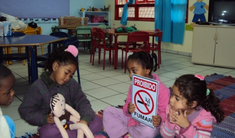 Campanha contra o tabagismo mobiliza rede de ensino da capital