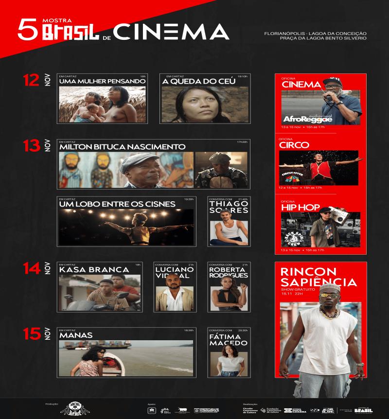 Mostra Brasil de Cinema realiza sua 5ª edição em Florianópolis 
