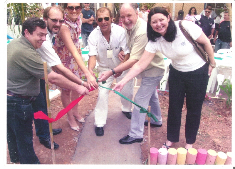 Secretário Adjunto participa da inauguração da horta da Casa do Migrante de Balneário Camboriú