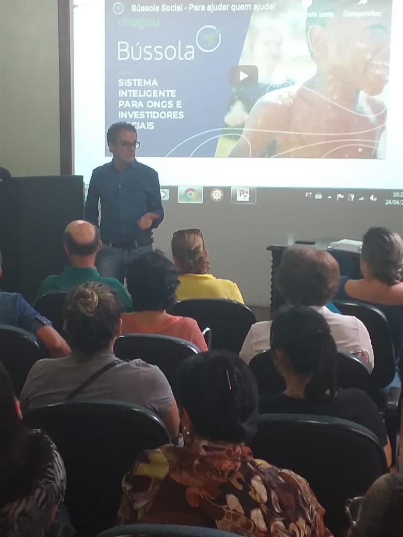 Sistema de gestão de parcerias é apresentado para as OSCs que realizam a Festa do Divino