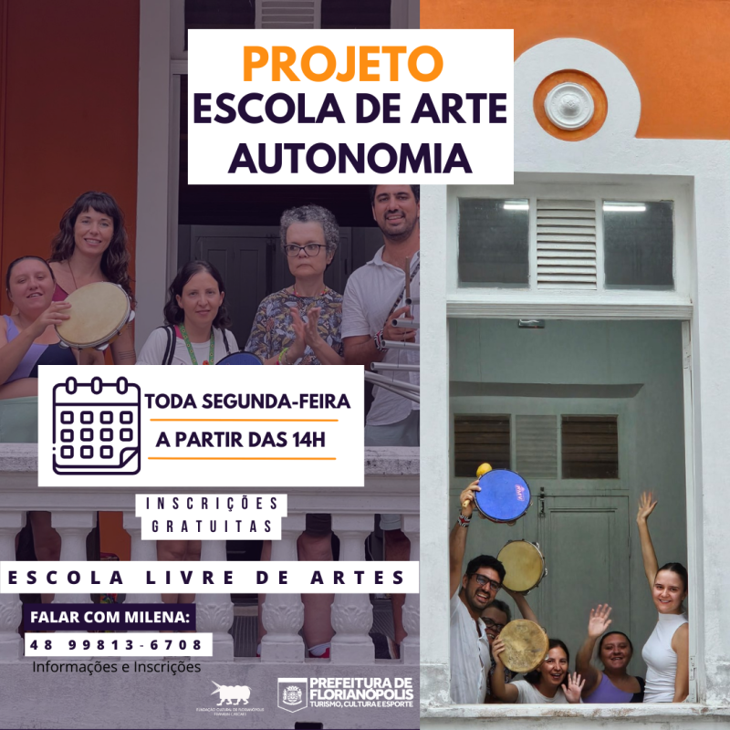 Projeto Escola de Arte Autonomia | Escola Livre de Artes