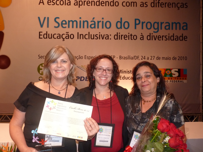 Creche Municipal de Florianópolis ganha prêmio de educação inclusiva 