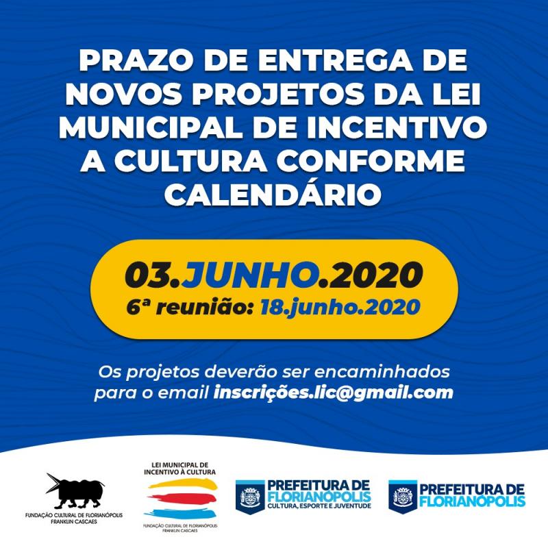 Atenção aos novos prazos da Lei de Incentivo