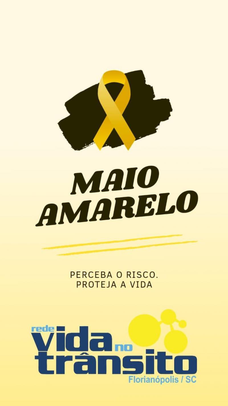 Por conta da pandemia campanha do maio amarelo é online